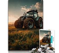 1000 Pieces Jigsaw Puzzle for Adults& Teens Farm Implement Tractor Teenager Jigsaw,Classic Educational Games Beautiful Decoration (size 75x50cm)