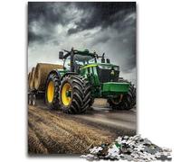 1000 Pieces Jigsaw Puzzle for Adults& Teens Farm Implement Tractor Teenager Puzzles,Learning Educational Toys Family Games Unique Birthday And Gifts (50x75cm)