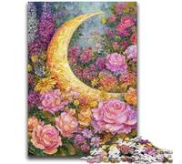 1000 Pieces Jigsaw Puzzle For Adults Teens Flowers Moon Family Entertainment Toys Educational Game for Birthday, Chrismas for Ages 14+ 50x75cm