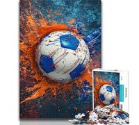 1000 Pieces Jigsaw Puzzle For Adults Teens Football Sports 1000 Pieces for Teenagers,Stress Reliever Difficult Challenge Home Decoration Toys 26x38cm