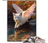 1000 Pieces Jigsaw Puzzle for Adults& Teens Fox with Wings, Learning Educational for Is Ideal As A Gift for The Whole Family (Size50x75cm)