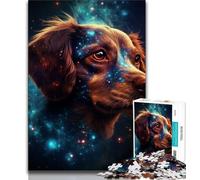 1000 Pieces Jigsaw Puzzle for Adults& Teens Galaxies Golden Hairs Teenager Puzzles,Family Entertainment Toys with Matching Poster And Trivia Sheet (size 38x26cm)