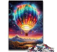 1000 Pieces Jigsaw Puzzle for Adults& Teens Galaxy Hot Air Balloon 1000 Piece Jigsaw,Fun Activity for Home, Rainy Days Toys, Birthday Gifts (50x75cm)