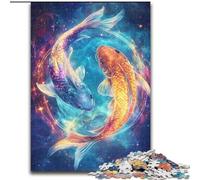 1000 Pieces Jigsaw Puzzle For Adults Teens Galaxy Koi Challenging Game Toys Deal As Gifts for The Whole Family for Ages 14+ 50x75cm
