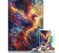 1000 Pieces Jigsaw Puzzle For Adults Teens Galaxy Phoenix,Help The Brain Exercise Addictive Toys to Cultivate Patience Perfect Decoration (38x26cm)