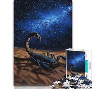 1000 Pieces Jigsaw Puzzle For Adults Teens Galaxy Scorpion,Educational Games Home Decoration Educational Game for Birthday,Chrismas (38x26cm)