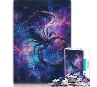 1000 Pieces Jigsaw Puzzle for Adults& Teens Galaxy Scorpion,Educational Games Home Decoration Is Ideal As A Gift for The Whole Family (38x26cm)