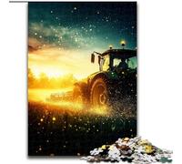 1000 Pieces Jigsaw Puzzle for Adults& Teens Galaxy Tractor, Learning Educational Toys Unique Home Decor And Gifts (Size 50x75cm)