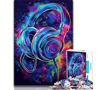 1000 Pieces Jigsaw Puzzle For Adults Teens Gaming Headset Adult Jigsaw,Family Activity Fun at Home Activities, Birthday Present,Travel Gifts (size 75x50cm)