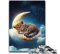 1000 Pieces Jigsaw Puzzle For Adults Teens Giraffe on The Moon Teenager Jigsaw,Classic Educational Games Beautiful Decoration (26x38cm)