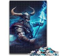 1000 Pieces Jigsaw Puzzle for Adults& Teens God Of Thunder for Educational Game Challenge Toy Unique Home Decor And Gifts 50x75cm