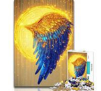 1000 Pieces Jigsaw Puzzle for Adults& Teens Golden Phoenix 1000 Piece Jigsaw,Challenging Game Gifts for Is Ideal As A Gift for The Whole Family 50x75cm