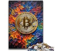 1000 Pieces Jigsaw Puzzle For Adults Teens Graffiti Bitcoin Educational Games Wall Decoration Unique Birthday And Xmas Gifts 50x75cm