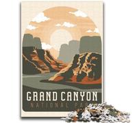 1000 Pieces Jigsaw Puzzle for Adults& Teens Grand Canyon National Park Stress Reliever Difficult Challenge Enhance Love between Couples (size 38x52cm)