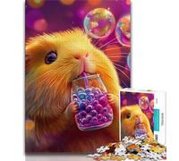 1000 Pieces Jigsaw Puzzle For Adults Teens Guinea Pig 1000 Pieces for Teenagers,Brain Teaser - Birthday Gift for Men (size 38x26cm)