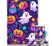 1000 Pieces Jigsaw Puzzle For Adults Teens Halloween Theme Teenager Puzzles,Educational Toy Funny Family Games Unique Home Decor 26x38cm