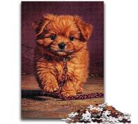 1000 Pieces Jigsaw Puzzle For Adults Teens Happy Puppy Educational Game Challenge Toy Wall Decoration Unique Birthday And Xmas Gifts 26x38cm