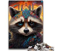 1000 Pieces Jigsaw Puzzle for Adults& Teens Husky with Headphones Puzzles for Teenagers,Secret Santa Gifts for Age 14 Years Up (50x75cm)