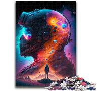 1000 Pieces Jigsaw Puzzle for Adults& Teens I Am The Cosmos Educational Stress Relief Toy Parent-child Interaction for And Age 14 26x38cm