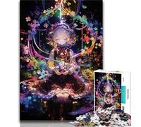1000 Pieces Jigsaw Puzzle For Adults Teens Japanese Anime Girl,Challenging Game Toys Wall Decoration Unique Birthday And Xmas Gifts 38x26cm
