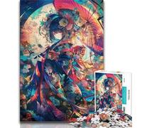 1000 Pieces Jigsaw Puzzle for Adults& Teens Japanese Anime Girl,Challenging To Complete But Fun And Humorous Unique Birthday And Gifts (38x26cm)