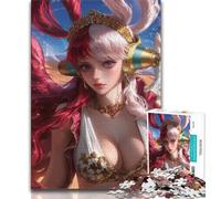 1000 Pieces Jigsaw Puzzle for Adults& Teens Japanese Anime Girls 1000 Pieces for Adults,Fun Activity for Home, Rainy Days Toys, Birthday Gifts 38x26cm