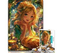 1000 Pieces Jigsaw Puzzle For Adults Teens Japanese Anime Girls,Educational Games Home Decoration Educational Game for Birthday,Chrismas (75x50cm)