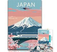 1000 Pieces Jigsaw Puzzle For Adults Teens Japanese Landscape,Brain Intelligence Challenge Addictive Toys Birthday Present,Gifts,Wall Art (38x26cm)