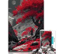 1000 Pieces Jigsaw Puzzle for Adults& Teens Japanese Landscape,Educational Games Home Decoration Educational Game for Birthday,Chrismas (38x26cm)
