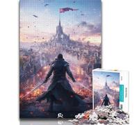 1000 Pieces Jigsaw Puzzle for Adults& Teens Japanese Ninja Teenager Jigsaw,Suitable for Desktop Decoration for And Age 14 (size 75x50cm)