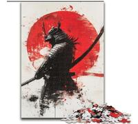 1000 Pieces Jigsaw Puzzle for Adults& Teens Japanese Ninja Warrior, Learning Educational for Is Ideal As A Gift for The Whole Family (Size50x75cm)