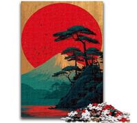 1000 Pieces Jigsaw Puzzle For Adults Teens Japanese Style Landscape Puzzles for Teenagers,Stress Reliever Staycation Kill Time Enhance Love between Couples (50x75cm)