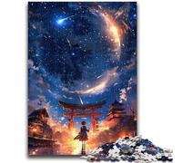 1000 Pieces Jigsaw Puzzle for Adults& Teens Japanese Torii Gate Educational Games Home Decoration for Is Ideal As A Gift for The Whole Family 38x26cm