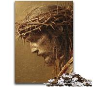 1000 Pieces Jigsaw Puzzle For Adults Teens Jesus Art for And from 14 Years And over Hands-on Game Christmas Game Gifts 50x75cm