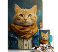 1000 Pieces Jigsaw Puzzle for Adults& Teens Little Prince Cat,Educational Games Home Decoration Is Ideal As A Gift for The Whole Family (75x50cm)