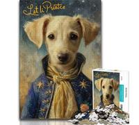 1000 Pieces Jigsaw Puzzle For Adults Teens Little Prince Dog,Family Entertainment Toys Is Ideal As A Gift for The Whole Family 38x26cm