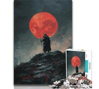 1000 Pieces Jigsaw Puzzle For Adults Teens Lone Knight Adult Jigsaw,Challenging Game for The Whole for Women, Gifts for Men (size 75x50cm)