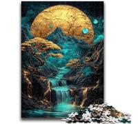 1000 Pieces Jigsaw Puzzle For Adults Teens Magical Mount Fuji Challenging To Complete But Fun And Humorous Unique Home Decor And Gifts 26x38cm
