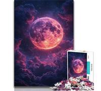 1000 Pieces Jigsaw Puzzle For Adults Teens Moon Landscape Teenager Jigsaw,Classic Educational Games Beautiful Decoration 38x26cm