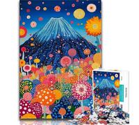 1000 Pieces Jigsaw Puzzle For Adults Teens Mount Fuji, Japan,Educational Games Home Decoration Educational Game for Birthday,Chrismas (38x26cm)