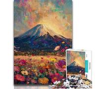 1000 Pieces Jigsaw Puzzle For Adults Teens Mount Fuji, Japan,Learning Educational Toys Family Games Enhance Love between Couples 38x26cm