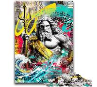 1000 Pieces Jigsaw Puzzle for Adults& Teens Movie Graffiti for Educational Game Challenge Toy Deal As Gifts for The Whole Family 50x75cm