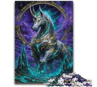1000 Pieces Jigsaw Puzzle For Adults Teens Mysterious Dragon for Age 14+ Intellectual Game Christmas Birthday Gifts 26x38cm