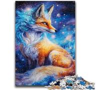 1000 Pieces Jigsaw Puzzle For Adults Teens Mysterious Fox Learning Educational Toys Fun at Home Activities, Birthday Present,Travel Gifts 50x75cm