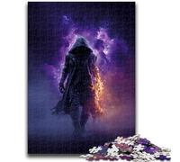 1000 Pieces Jigsaw Puzzle For Adults Teens Mysterious Wizard Learning Educational Toys Family Games Gifts for Friends And Family 50x75cm