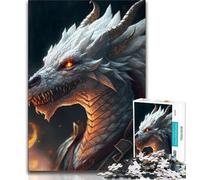 1000 Pieces Jigsaw Puzzle for Adults& Teens Mystical Dragon Artwork 1000 Piece Jigsaw,for Educational Game Challenge Toy Deal As Gifts for The Whole Family (size 38x26cm)