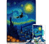 1000 Pieces Jigsaw Puzzle For Adults Teens Night Sky Castle Adult Jigsaw,Family Activity Fun at Home Activities, Birthday Present,Travel Gifts (size 75x50cm)