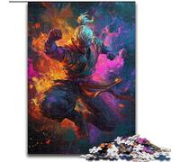 1000 Pieces Jigsaw Puzzle for Adults& Teens Ninja Warrior, Learning Educational for Is Ideal As A Gift for The Whole Family (Size 26x38cm)