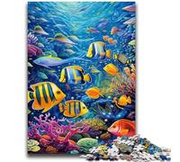 1000 Pieces Jigsaw Puzzle for Adults& Teens Ocean World Adult Jigsaw,Educational Toys & Games for Adults And Teenagers (50x75cm)