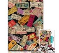 1000 Pieces Jigsaw Puzzle for Adults& Teens Paris Collage,Challenging Game Toys for Is Ideal As A Gift for The Whole Family (38x26cm)